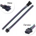 10 Pairs 4pin SM JST 15cm Cable Female/Male connectors